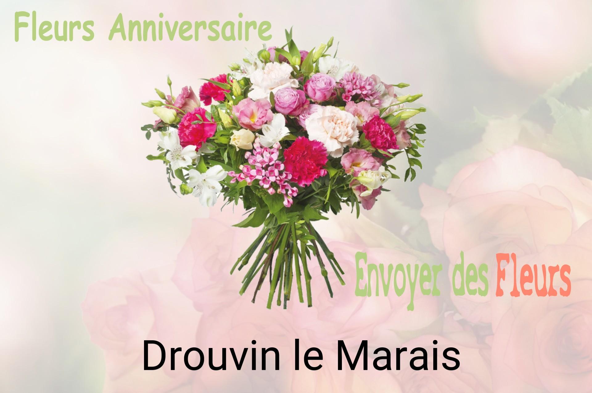 Bouquet de fleurs d’anniversaire livré à Drouvin-le-Marais