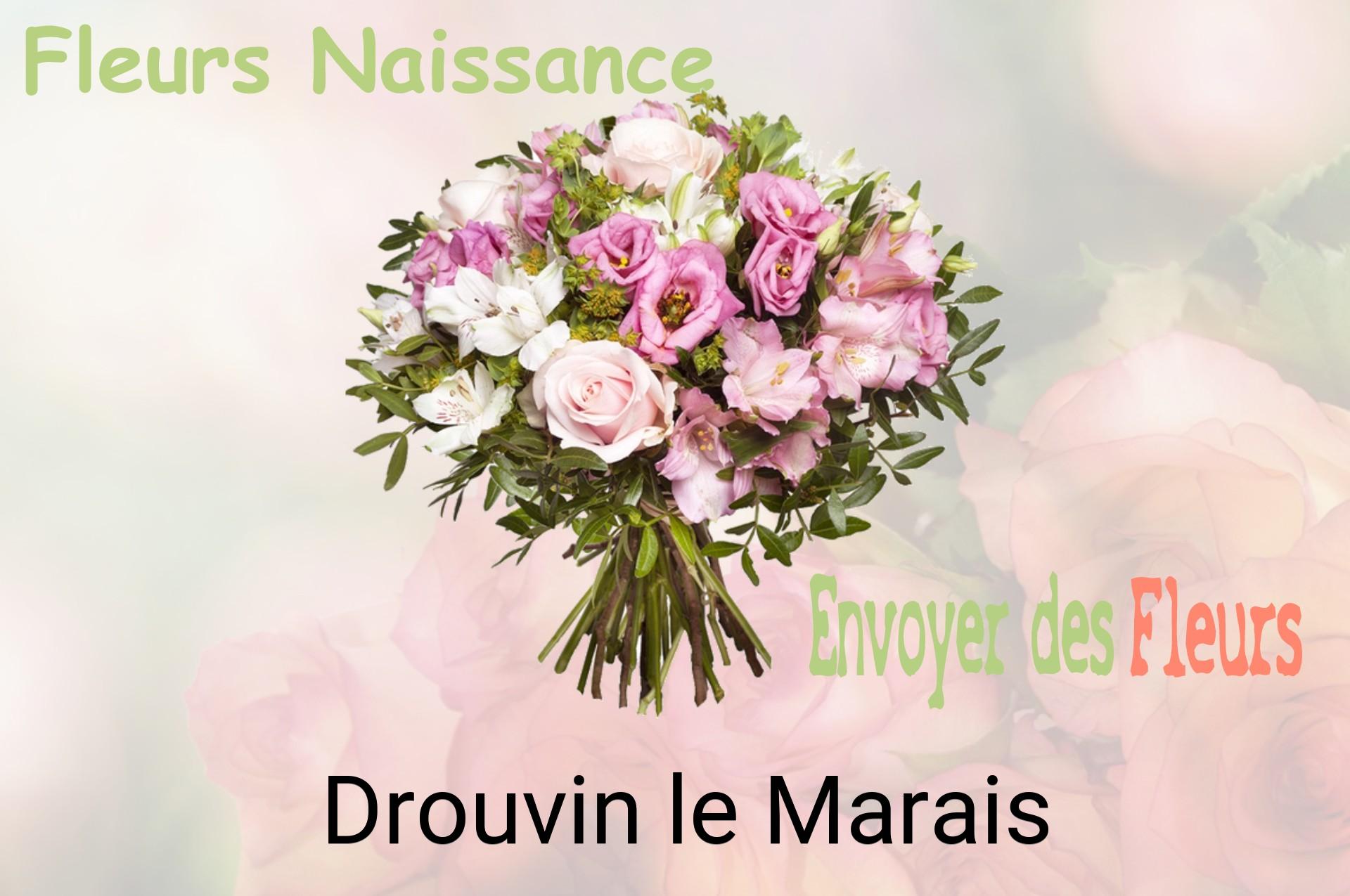 Bouquet de fleurs de naissance livré à Drouvin-le-Marais