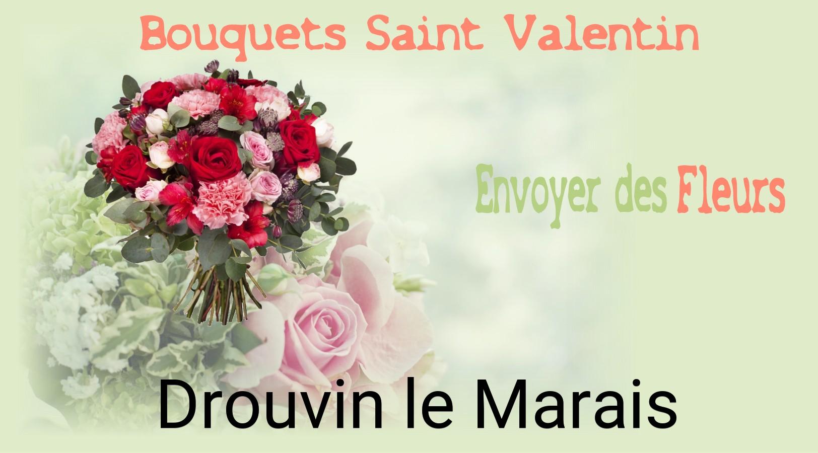 Roses de Saint-Valentin livrées à Drouvin-le-Marais