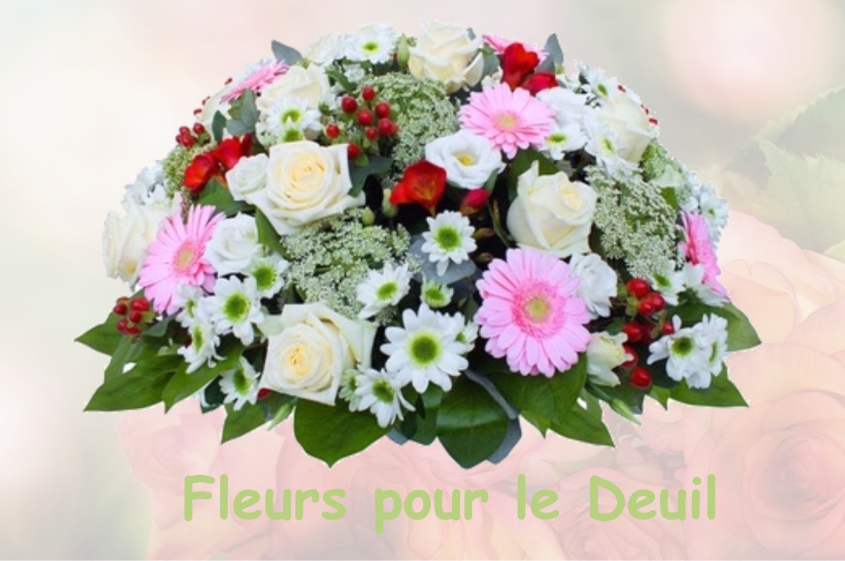 fleurs deuil DROUVIN-LE-MARAIS